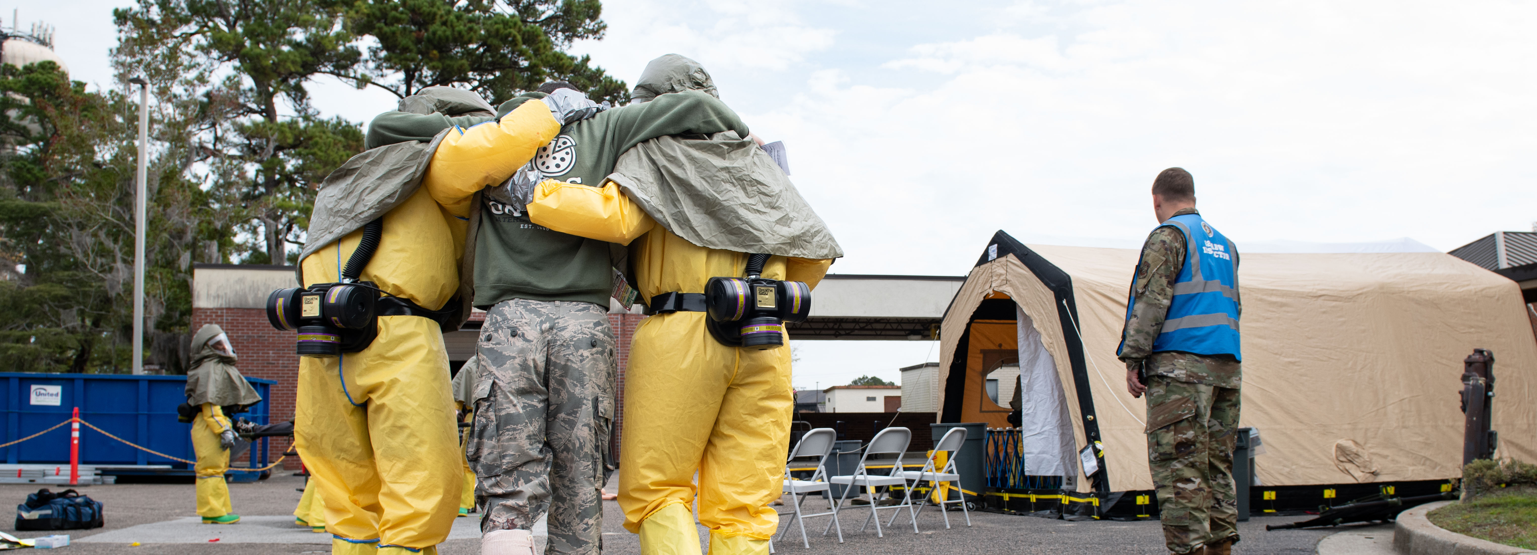 Care during crisis: 628th MDG conducts Ready Eagle II exercise